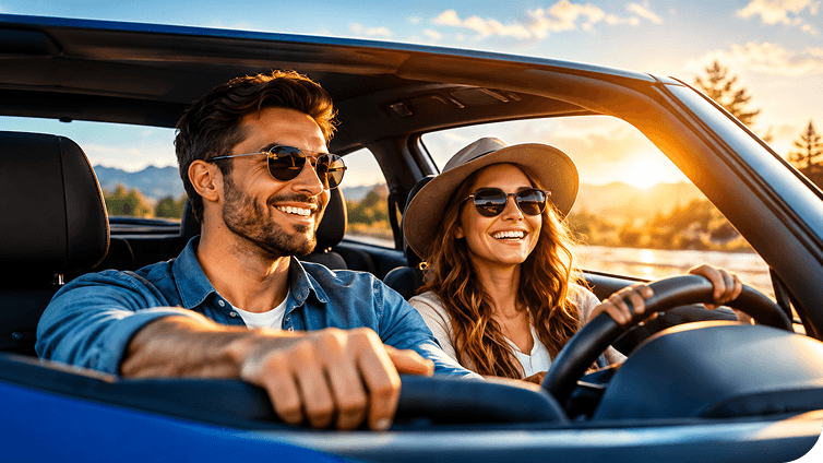 Drivers comparing insurance